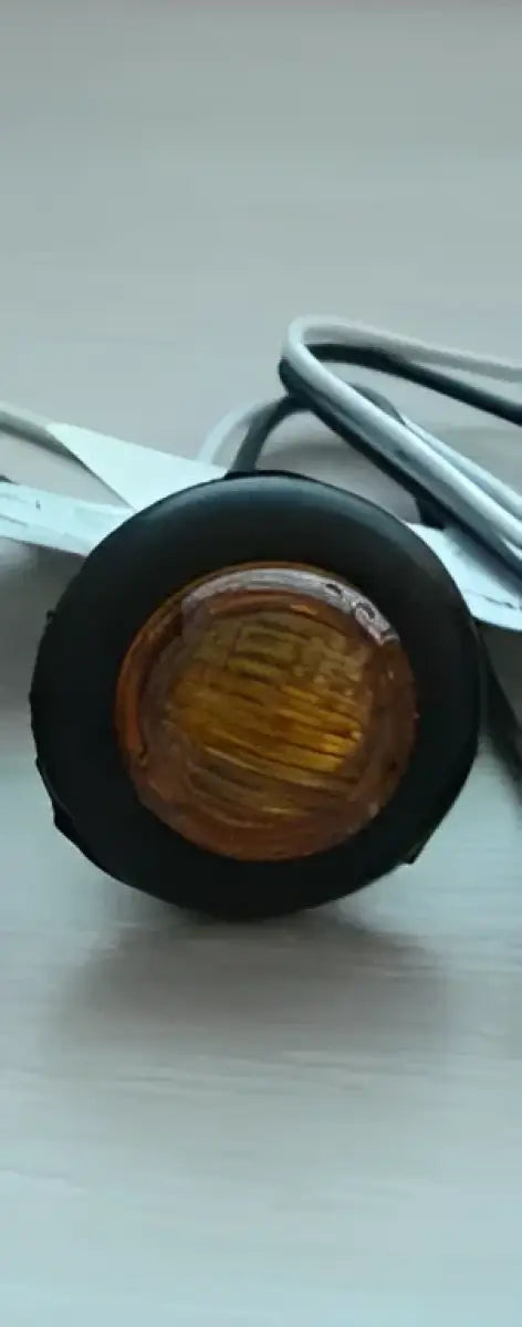 003-183AA Creative Pro 3/4' Bullet Light Amber Lens, ideal for RV, Automotive, Powersports, off-road, marine, exterior, truck accessories, interior, truck bed, and RV parts, RV Lighting, Towing & Hitches, Audio & Electronics, RV Electrical & Lighting, Lighting - Towing Clearance Lights, AVADA - Best Sellers
