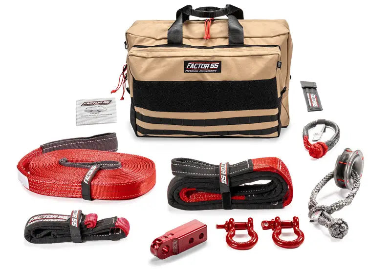 00475-01-LARGE Factor 55 Swth Veh Rec Kit Red Hitch L - Vehicle Protection - Miscellan