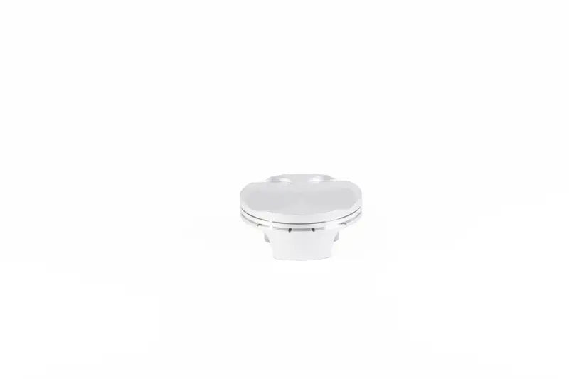 Shiny silver four-lobed piston kit with rings for RV and truck parts & accessories