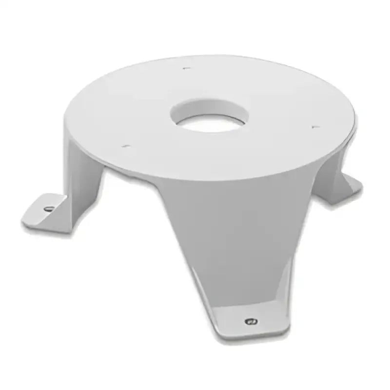 White camera mounting bracket for Garmin deck mount adapter or GPS 17 mount adapter
