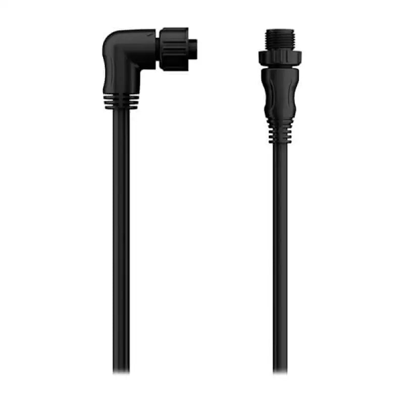 Black electrical cables with connectors for Garmin Backbone Drop Cable N2K 90 Degree