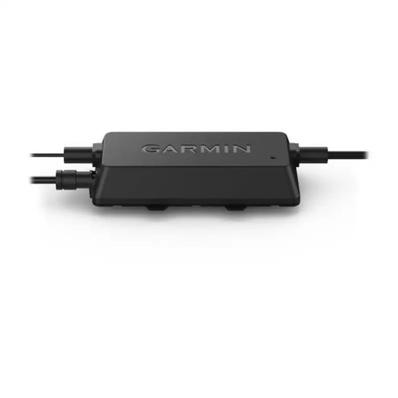 Black Garmin marine network adapter for the 010-12827-00 Throttle Actuator Reactor 40