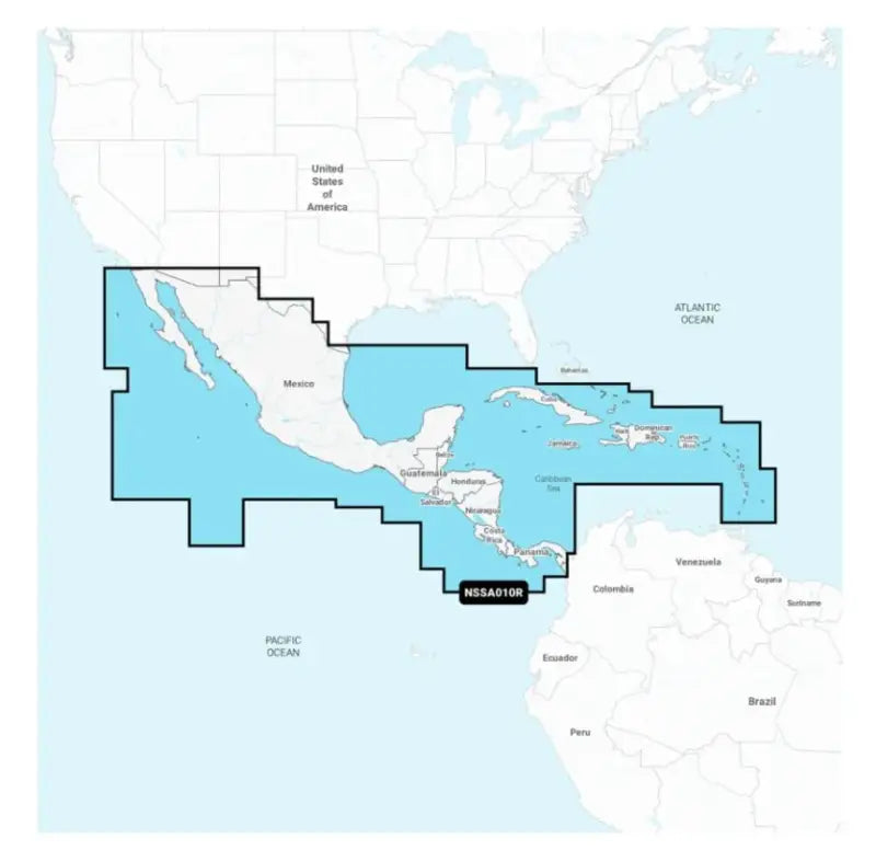 010-C1451-20 Garmin Navigation Central America & Caribbean Garmin