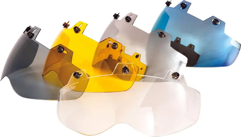 02-312 3 Snap Shorty Shield Blue Mirror - 3-Snap