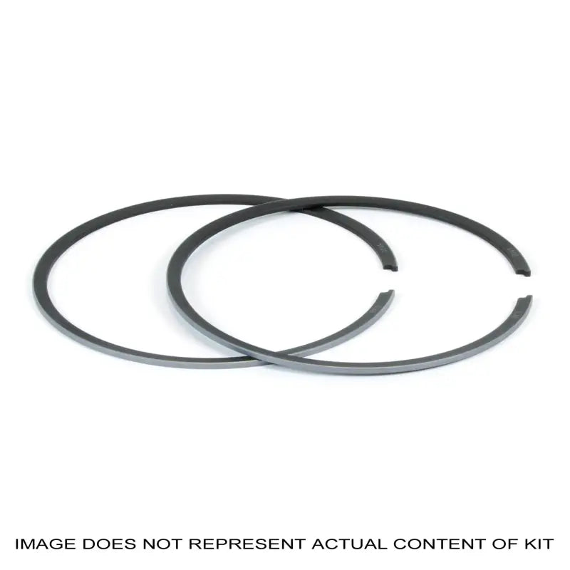 Dark gray C-shaped piston rings for Pro X Pistons, perfect RV and truck parts