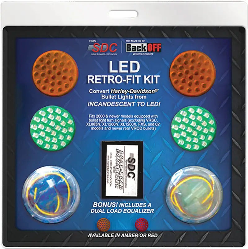 02451 Led Retro Fit Kit Amber Front Or Rear - Turn Signal LED
