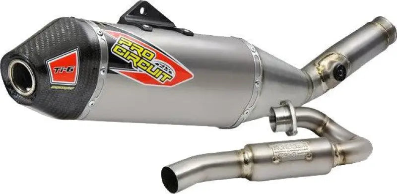 0322445F Pro Circuit Ti-6 Ti System With Car Cap Kawasaki Kx450 - RV and Auto Parts