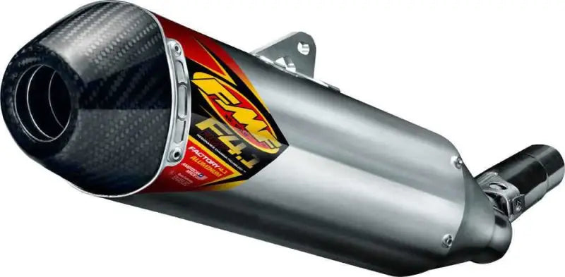 045594 Aluminum Factory 4.1 Rct Slip On W/Carbon Endcap