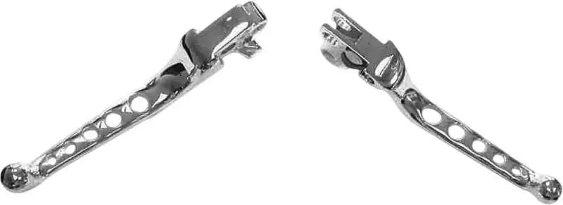 053520 Custom Levers 5 Hole Chrome Big Twin 96 06 Xl 96 03