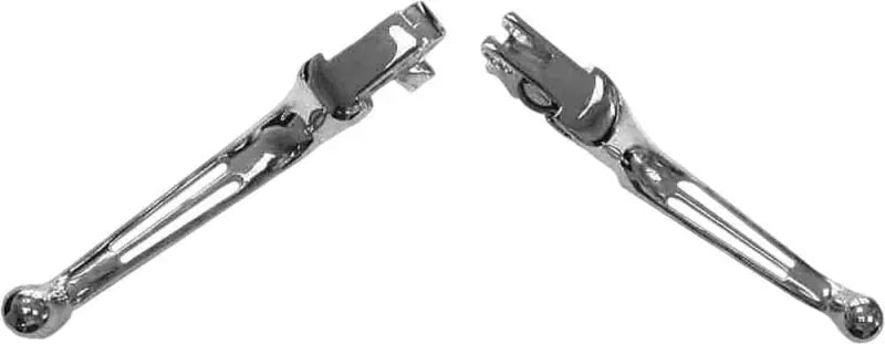 053521 Custom Levers 2 Slot Chrome Big Twin 86 06 Xl 96 03