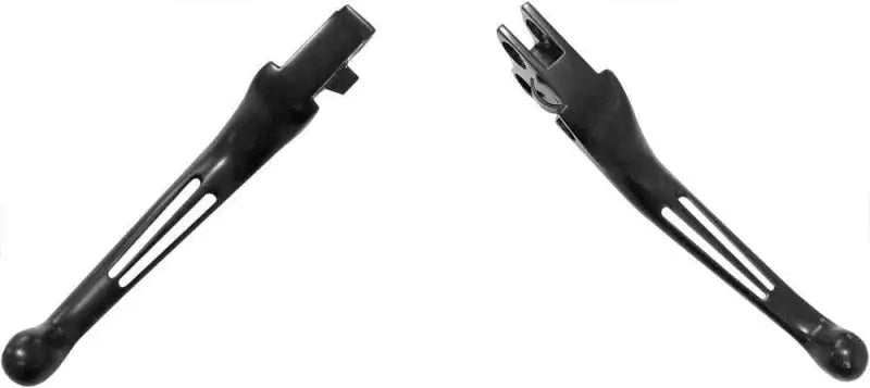 053921 Custom Levers 2 Slot Black Big Twin 86 06 Xl 96 03