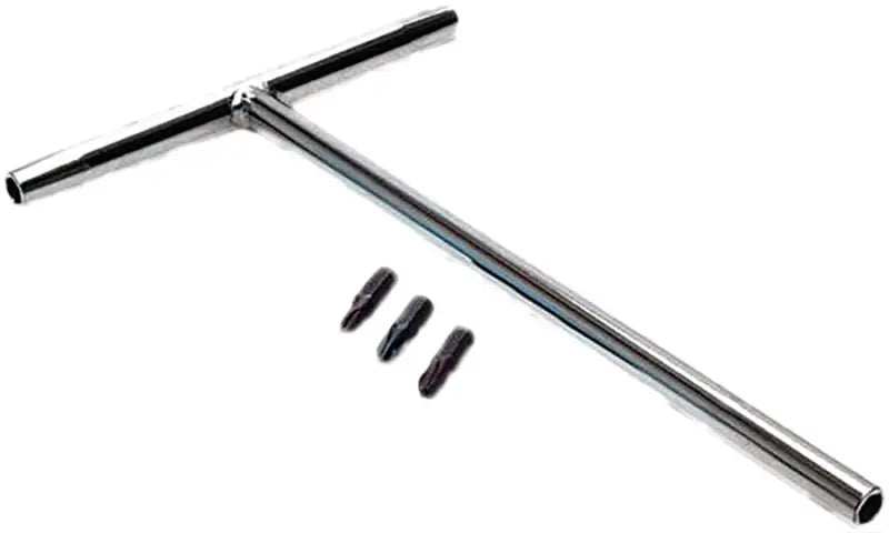 08-0557 Motion Pro T-Handle Bit Driver W/No. 1 2 3 Jis Cross-Head Bits