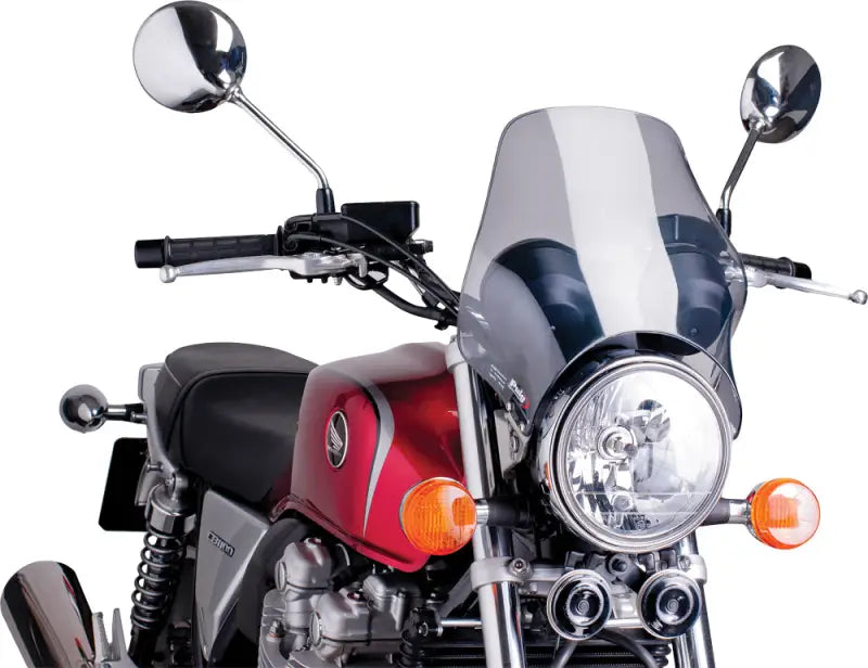 0869H Windscreen Naked Headlight Mount Smoke