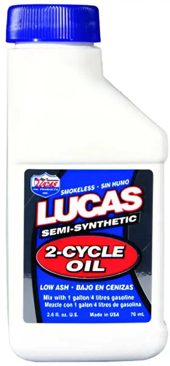 10058 Lucas Semi-Synthetic 2-Cycle Oil 2.6Oz