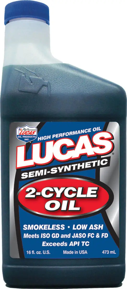 10120 Lucas Semi-Synthetic 2-Cycle Oil 16Oz