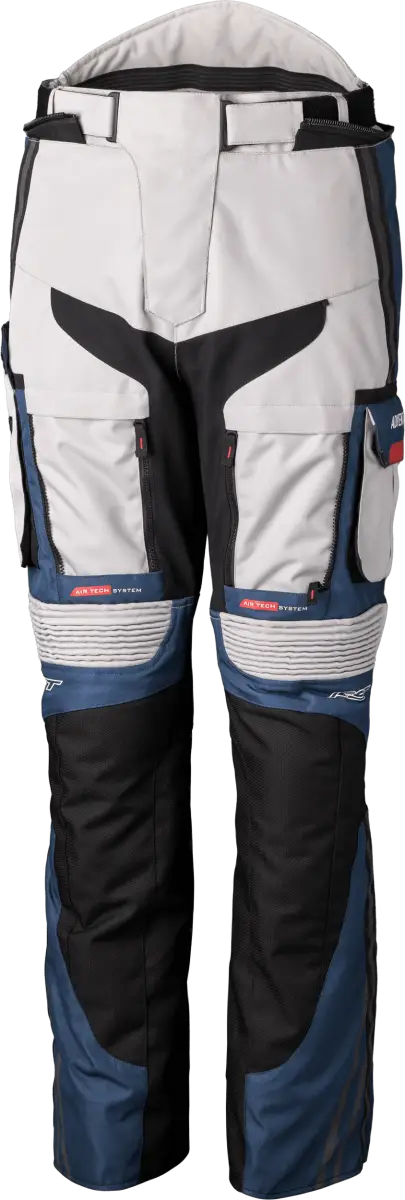 102413BLU2-36 Rst Pro Series Adventure-X Ce Jean Silver/Blue/Red Textile Xl - RV and Auto Parts