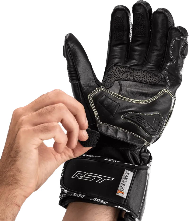 102666BLK-09 Rst Tractech Evo 4 Ce Glove Black/Black/Black Md - RV and Auto Parts