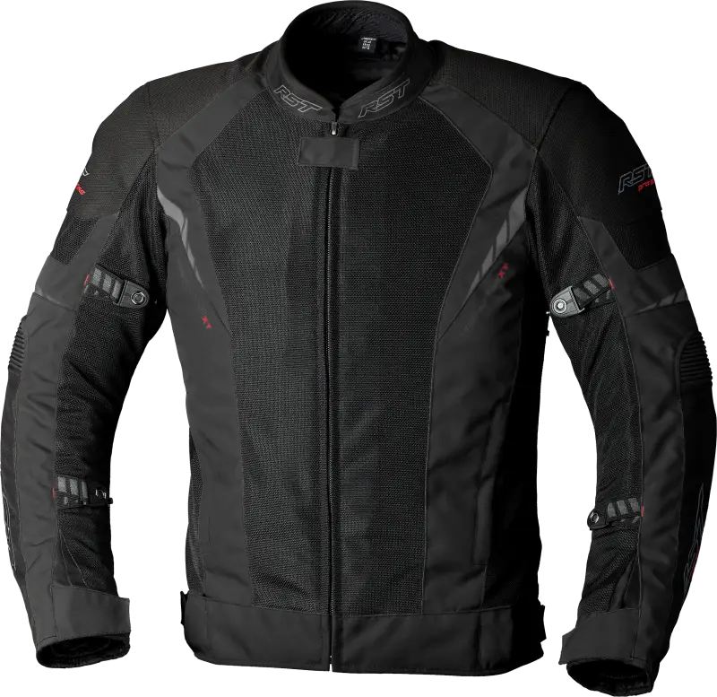 102982BLK-48 Rst Pro Series Ventilator Xt Ce Jacket Black/Black Textile 2Xl - RV and Auto Parts