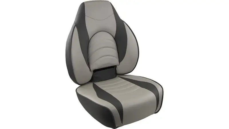 Springfield Fish Pro 1 Char/Gray ergonomic fishing chair with durable construction, adjustable components, and integrated storage for RV, automotive, powersports, off-road, marine, exterior, truck accessories, interior, truck bed, rv parts, Marine, AVADA - Best Sellers, Must Haves