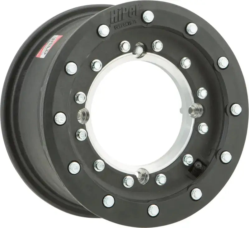 1050-HCF-SBL-BK Hiper Tech 3 10X5 4/144 3 + 2 Single Beadlock - Sport Wheel