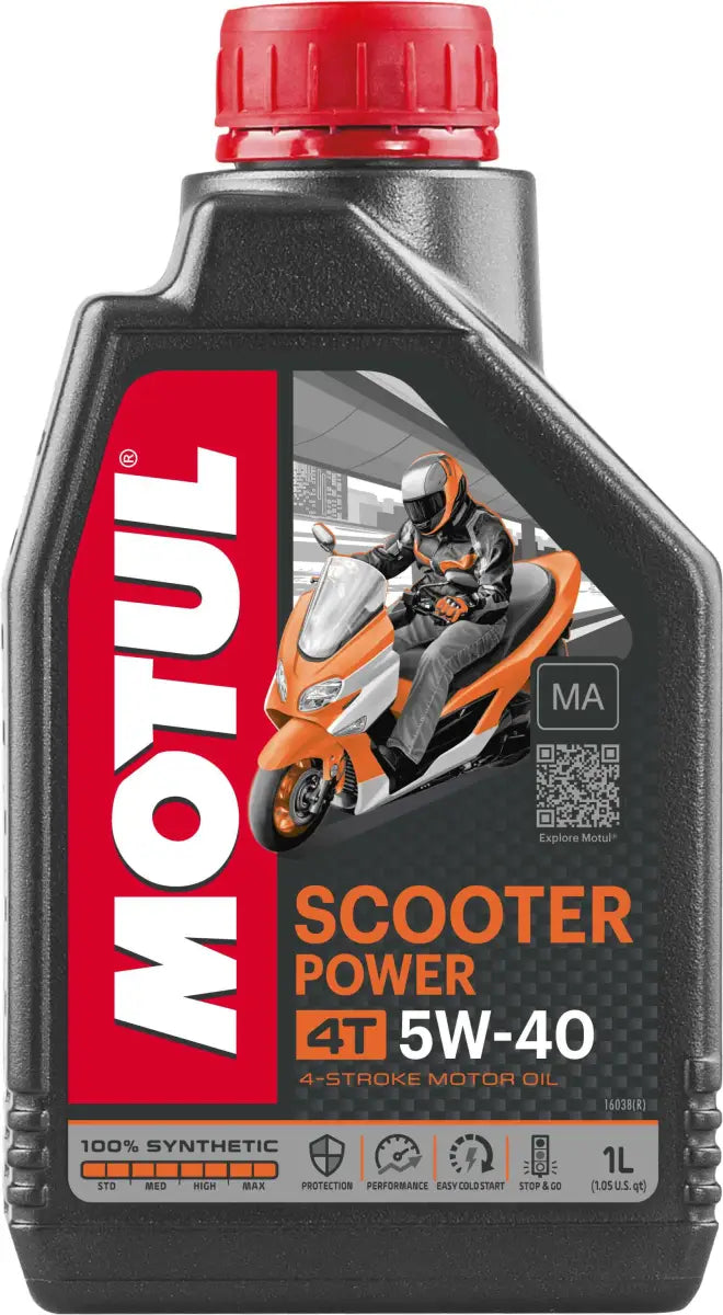 105958 Scooter 4t 5w40 Syn 1 Ltr