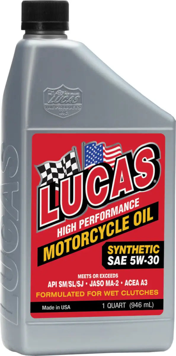 10706 Lucas Synthetic High Performance Oil 5W30 1Qt