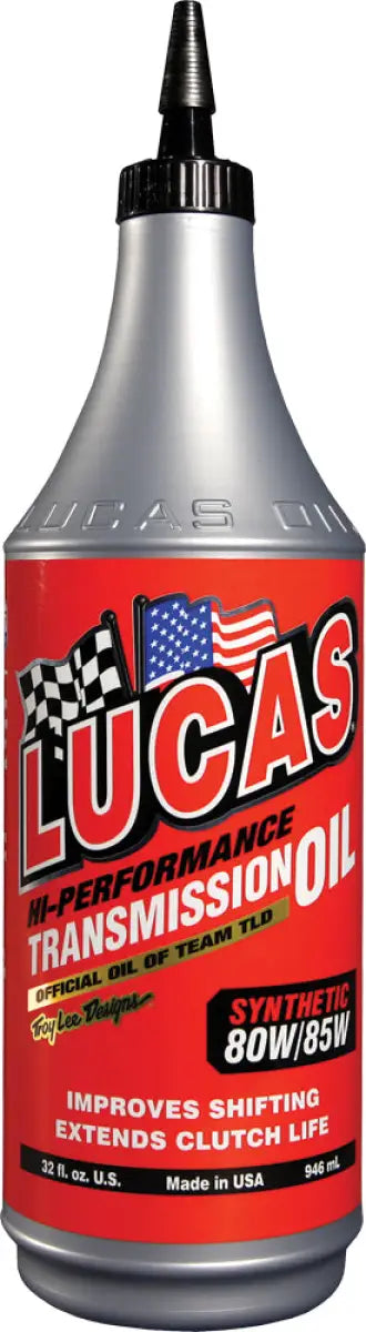 10778 Lucas Synthetic Transmission Oil 80W -85 Qt