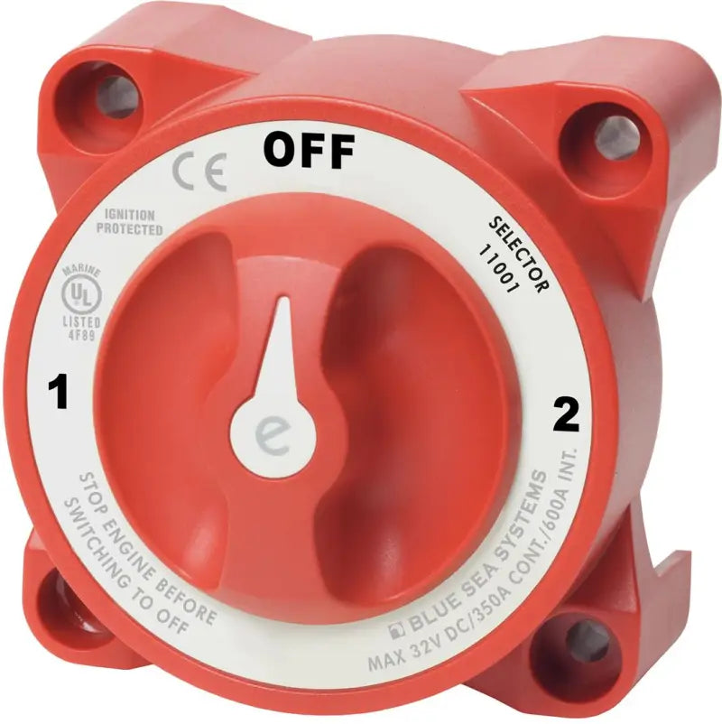 11001-BSS Blue Sea Switch Battery E Selector 3P W/Afd