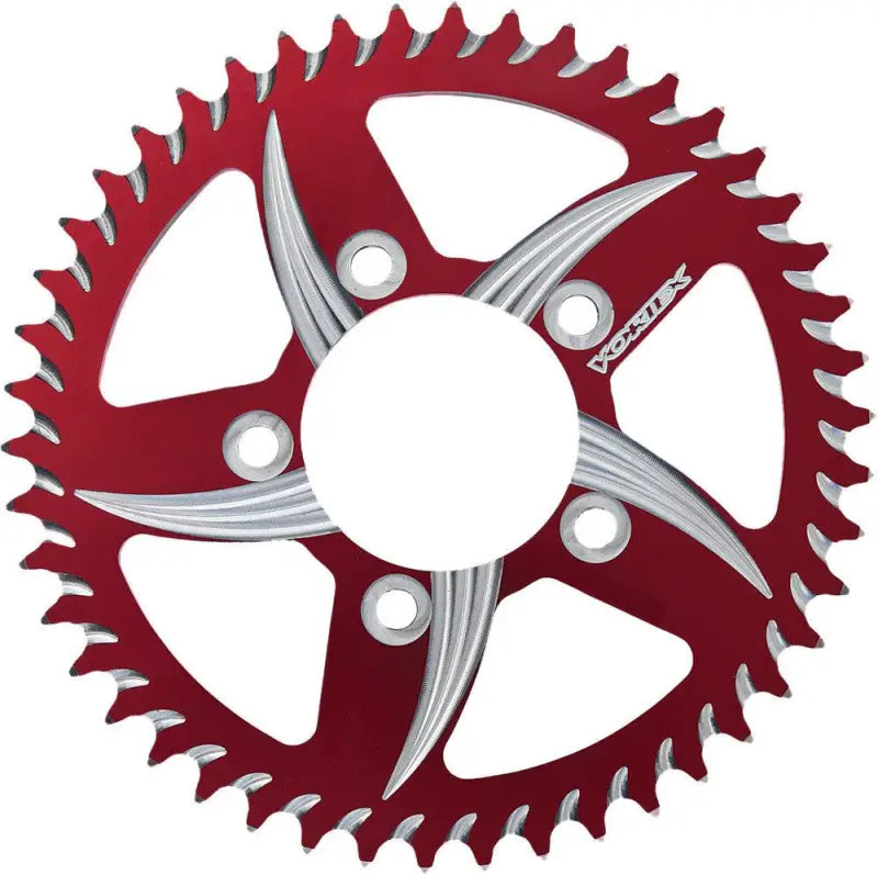 110AZR-42 Vortex Rear Cat5 Sprocket Aluminum 42T-520 Red Duc - RV and Auto Parts