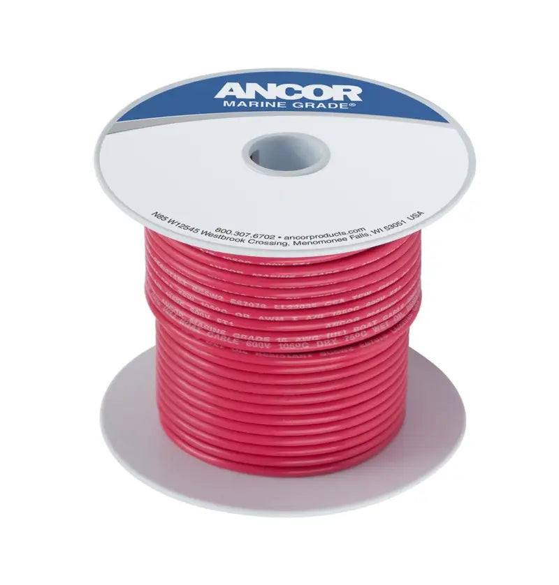 111502 Ancor Tinned Copper Wire 8 AWG (8mm2) R, superior corrosion resistance, high conductivity, ideal for RV, Automotive, Powersports, off-road, marine, exterior, truck accessories, interior, truck bed, RV parts, Marine, AVADA - Best Sellers, Marine Maintenance