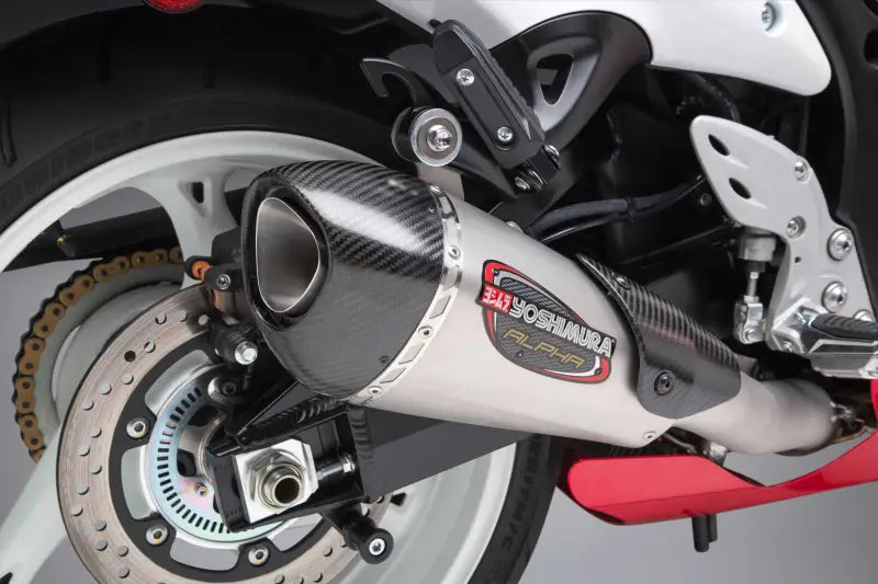 YOSHIMURA 11210AP520 Exhaust Race Alpha T Full Sys Ss Ss Cf Works