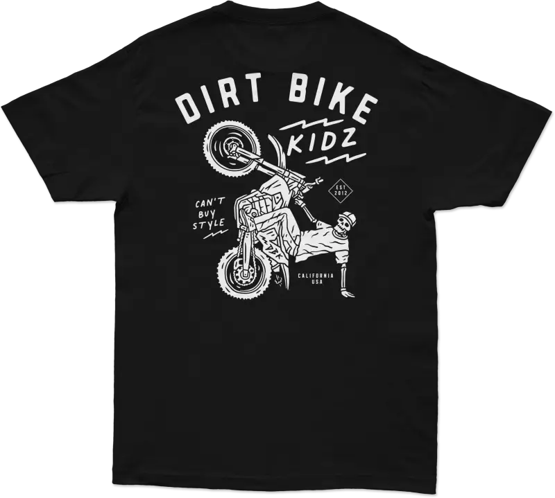 12 O'clock Tee Black 2x - DBK