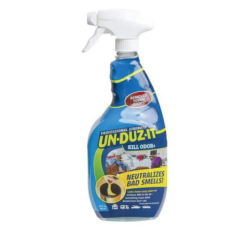 Oduzit Kill Odor spray bottle to eliminate bad smells easily