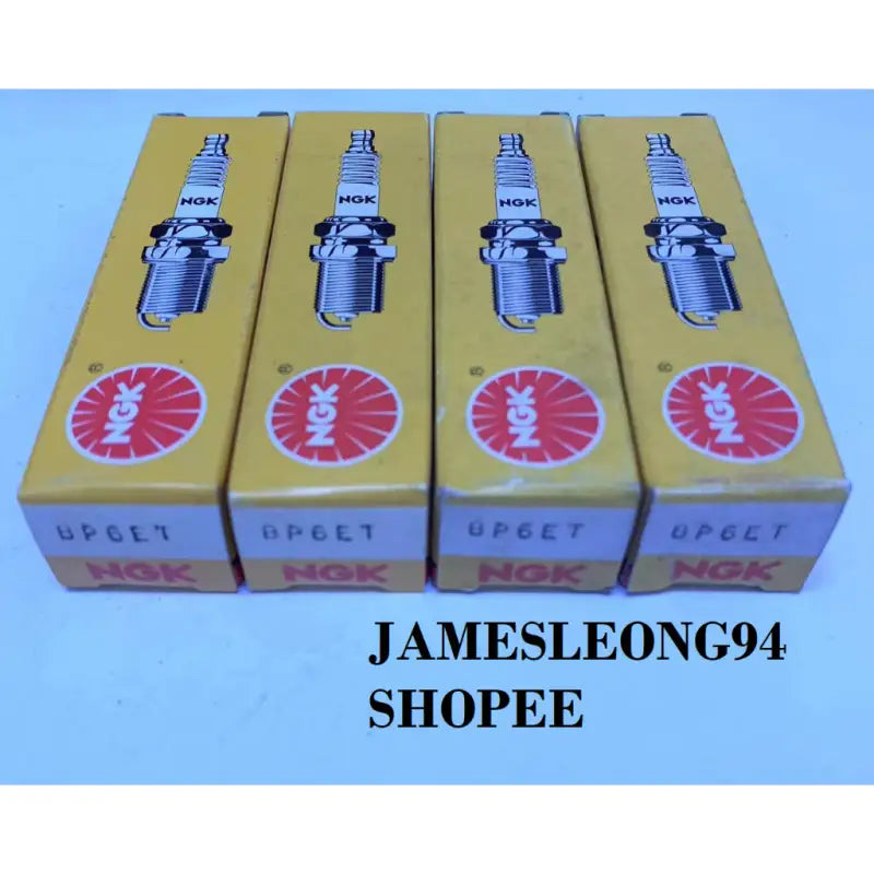 NGK BP6ET Import Plugs, Box of 10, High-Performance Spark Plugs for Import Vehicles.