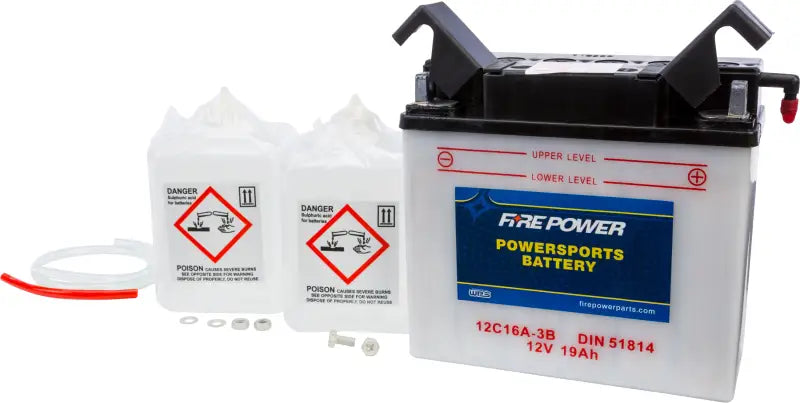 12C16A-3B Battery W/Acid 12c16a 3b 12v
