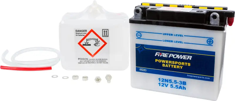 12N5.5-3B Battery W/Acid 12n5.5 3b 12v