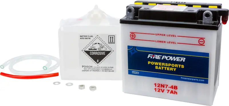 12N7-4B Battery W/Acid 12n7 4b 12v