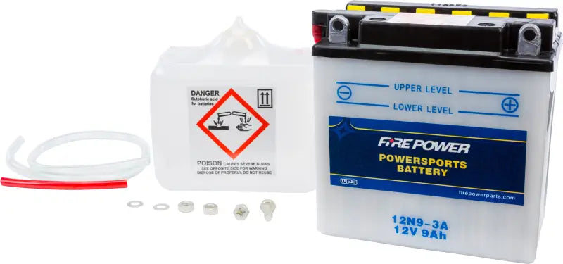 12N9-3A Battery W/Acid 12n9 3a 12v