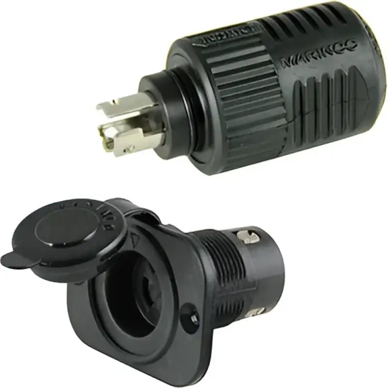 12VCP Marinco 3-Wire Trolling Motor Recep.& Plug - Charging