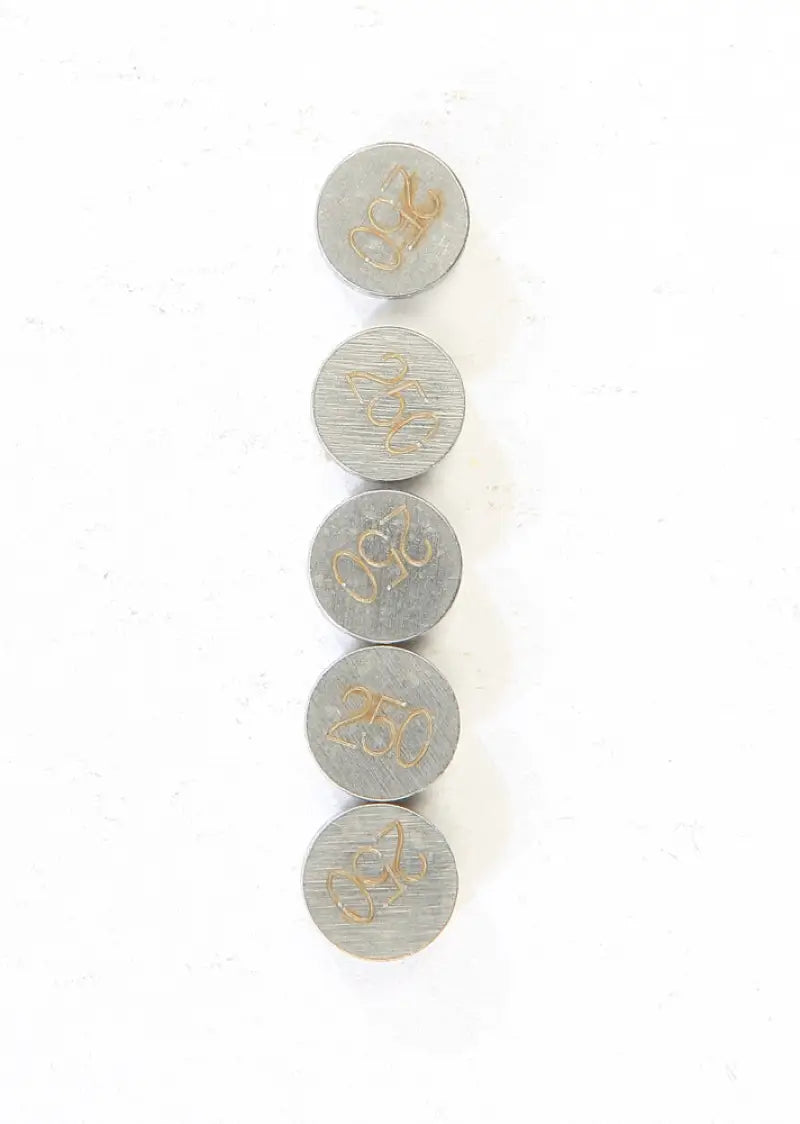 13-6749 Valve Shims 2.50mmx7.5mm 5/Pk - 7.5mm Shim Refill