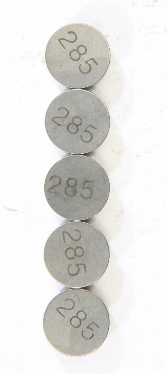 13-7696 Valve Shims 2.85mmx13mm 5/Pk - 13mm Shim Refill