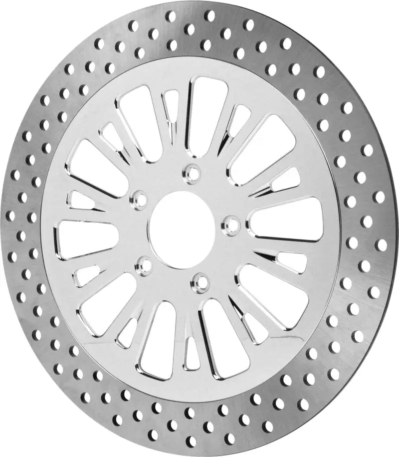 HAWG HALTERS INC 13" Front Brake Rotor 2.22" Id Chrome Carrier