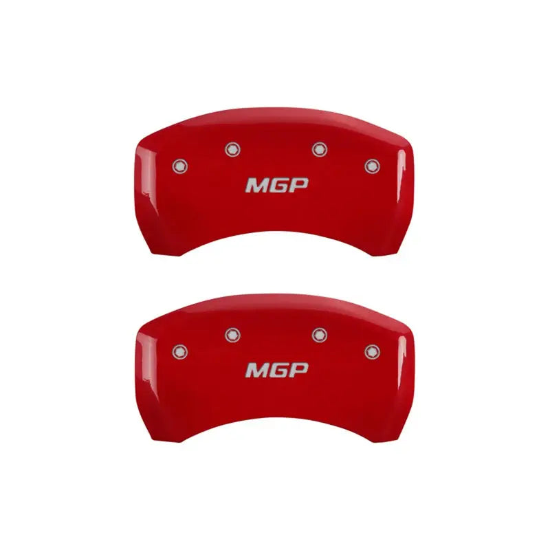 13090RMGPRD Mgp Caliper Rear Set Of 2 Caliper Covers Mgp