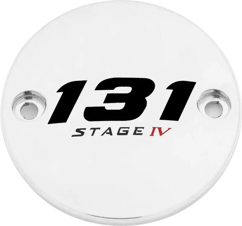 CUSTOM ENGRAVING 131-05-63 M8 Timer Cover 131 Stage Iv Chrome