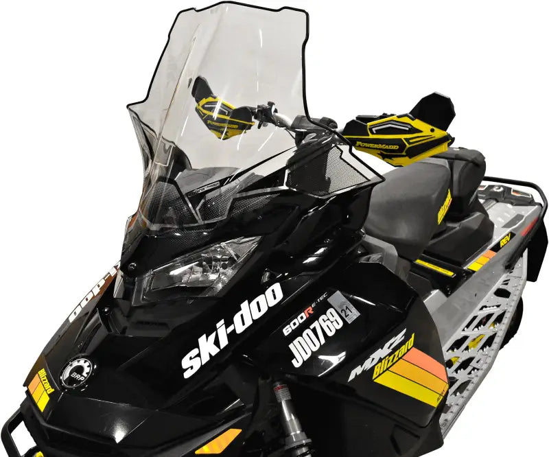 13640 Cobra W/S Tall Clear/Blk 22’’ S D Gen4 - Windshield