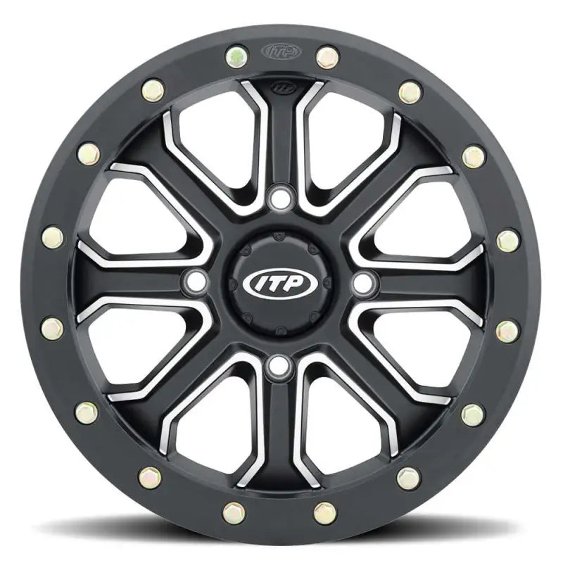ITP 1422526727B Inertia Beadlock Wheel 4/156 14x7 5+2 +40mm