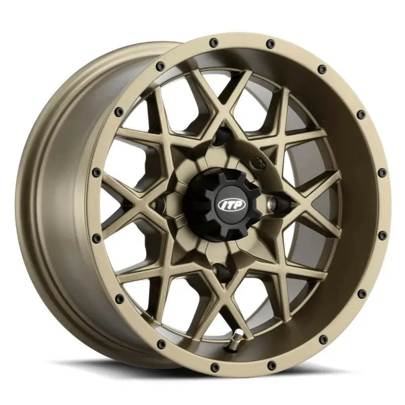 1428636729B Itp Hurricane Brnz 14X7 4/110 5 + 2 - Storm Series Wheel