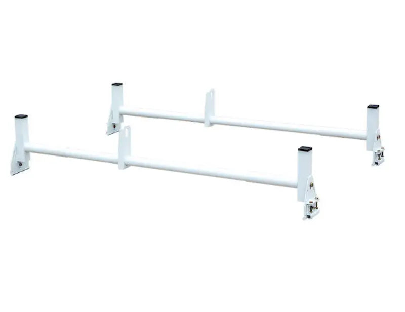 1501310 Buyers Prod Ladder Rack Stl Whte Van Gutter Mnt