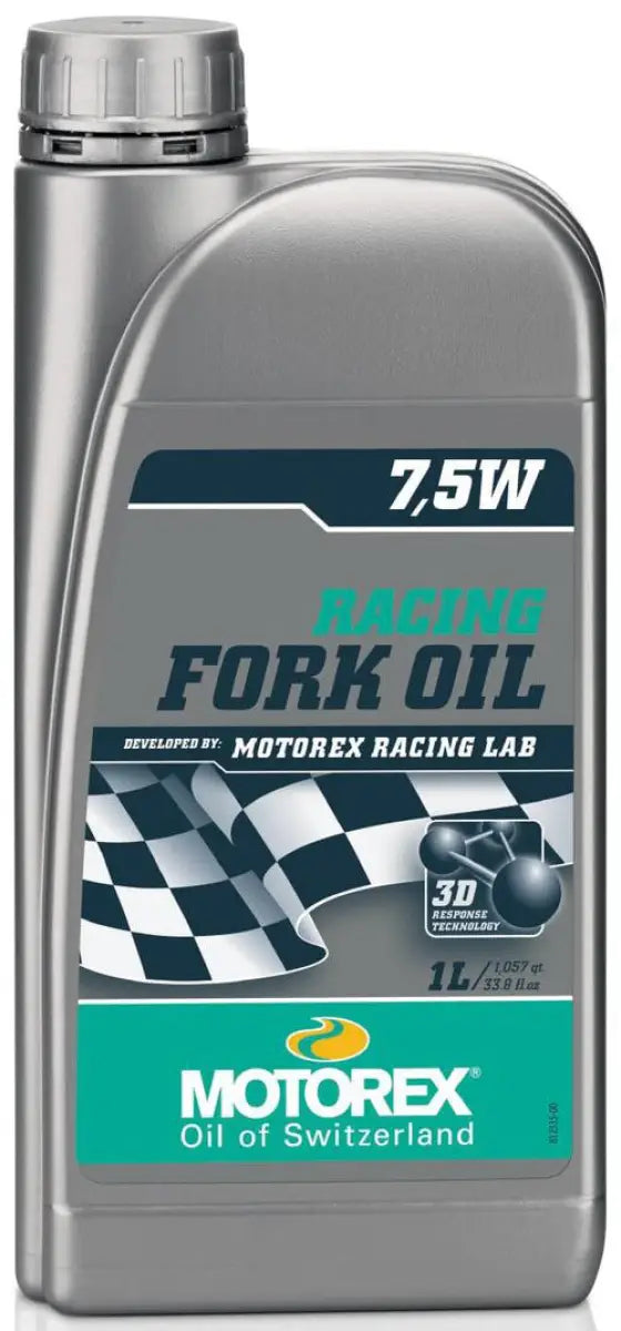 154041 / 172257 Motorex Low Friction Racing Fork Oil 7.5W 1 Lt