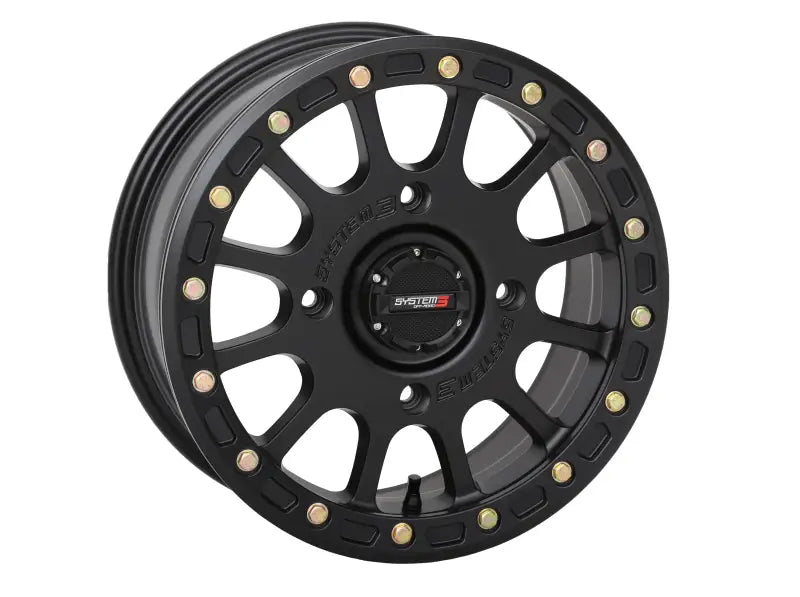 15S3-5537 Sb5 Bl Wheel 15x7 5 + 2 ( + 38mm) 4/137 Matte Black - SB5 Wheels